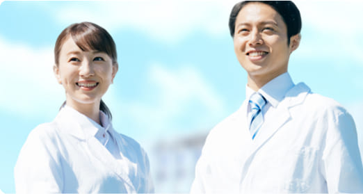 男性と女性の医師